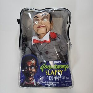 RL Stein Goosebumps Slappy Ventriloquist Doll Dummy 30" with Bag Rare Vintage